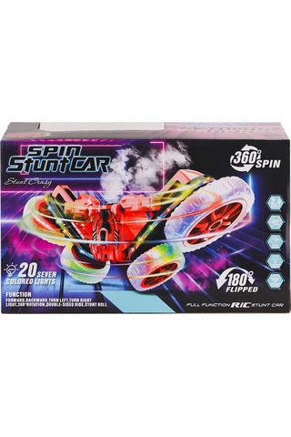 Hg-4-45 Kumandalı Işıklı Buharlı Stunt Spin Araba -vardem Oyuncak