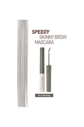 Peripera Speedy Skinny Browcara 01 Cool Gray