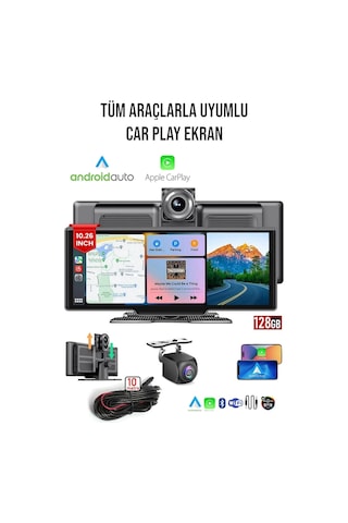 Multimedya & Görüntü Sistemi - Ekran Boyut İnç : 12 İnç, Teyp Özellikleri: Double Diğer