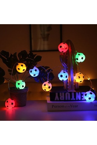 Tongxida 3m 20 Led Futbol Feneri Dizisi Ktv Yaratıcı Led Dekoratif Işık Renkli Işık Diğer/ Diğer