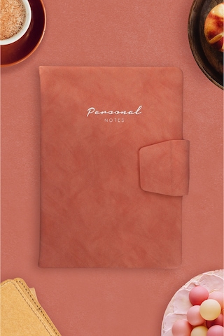 Vj Sert Kapak Mıknatıslı Cep Defteri 14 X 20 Cm 96 Yp. 80 G Çizgili Yavruağzı