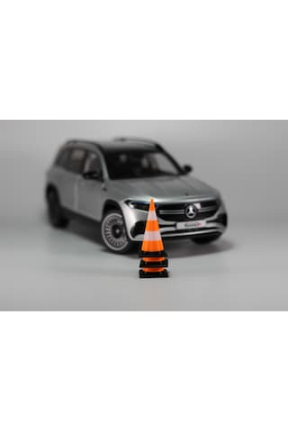 1/18 Ölçek Diorama Trafik Dubası, Trafik Konisi, Garaj Diorama Aksesuarı, Diorama Aksesuar 10 Adet