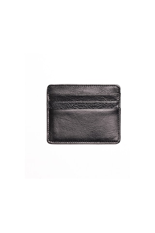Black Cüzdan & Kartlık Erkek Diğer 845-530 Vergelio Purse Matte Crystal Wallet Card Holder Siyah