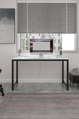 Çalışma Masası Bilgisayar Masası Ofis Masası 60 X 140 Cm - Beyaz