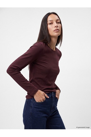 Lcw Everyday Mürdüm Bisiklet Yaka Kadın Body
