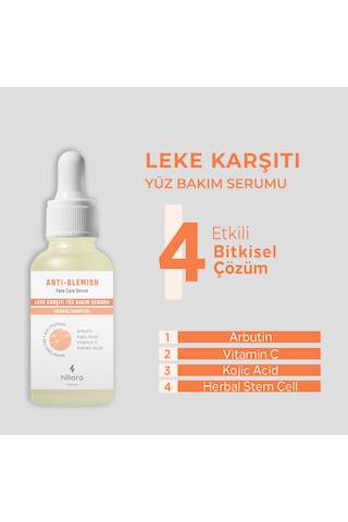 Leke Karşıtı Yüz Bakım Serumu