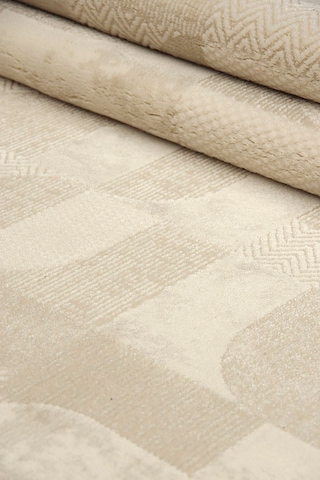 Kashe Halı Harmony 6031 Kemik Salon Halısı Oturma Odası Halısı Koridor Halısı Mutfak Halısı Modern Makine Halısı Krem