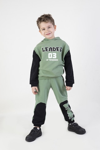 Erkek Çocuk Leader Baskılı Örme Basic Eşofman Takımı 001