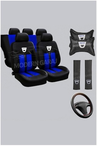 Dacia Sandero Oto Koltuk Kılıfı Boyun Yastığı Kemer Konforu (516781986)