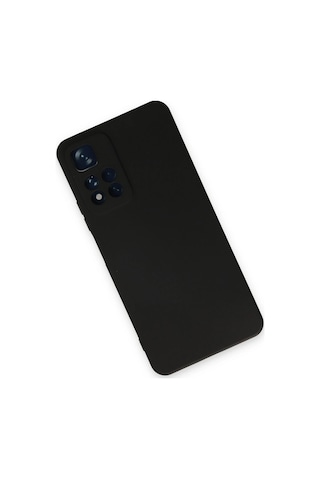 Newface Xiaomi Redmi Note 11 Pro Plus 5g Kılıf Nano İçi Kadife Silikon Glblseme - 27 - Siyah Sıyah
