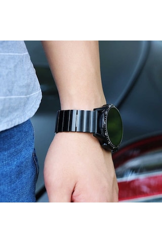 Gear S2 20mm Uyumlu Krd-16 Metal Zore Kordon