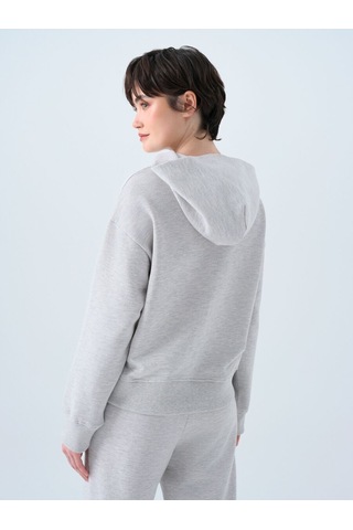 LOFT Regular Fit Kadın Sweatshirt Lf2038736 Q1.v1 Gri Melanj