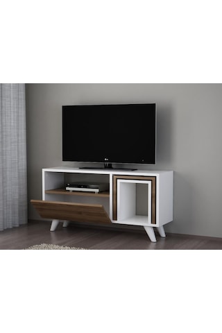 Dekorister Novella K2 Tv Ünitesi Beyaz-Ceviz
