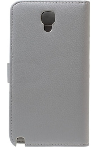 Galaxy Note 3 Neo N7500 İle Uyumlu Yan Model Kapaklı Kılıf Beyaz