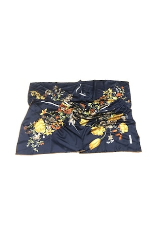 Mısırlı Polyester Eşarp Desen 13 Lacivert-Standart