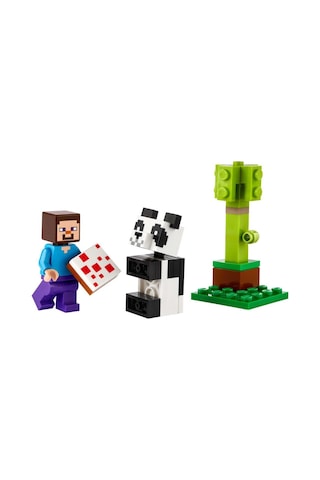Lego Minecraft 30672 Steve And Baby Panda