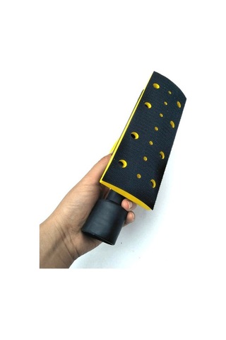 Fortunelane Araba Boya Zımpara Tahtası 70x198mm Beyaz: Dikdörtgen-küresel, Toz Toplama, Verimli Zımparalama