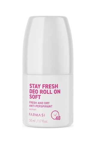 Farmasi Stay Fresh Perspirant Soft Kadın Roll On Deodorant 50 ML Farmasi Stay Fresh Perspirant Soft Kadın Roll On Deodorant 50 ML