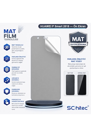 Huaweı P Smart 2018 Uyumlu Ön Yüzey Mat Hidrojel Ekran Koruyucu 81053506