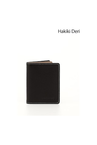Gönderir Kahveye Vizon Gön Hakiki Deri Unisex Kartlık 06499 Kahverengi