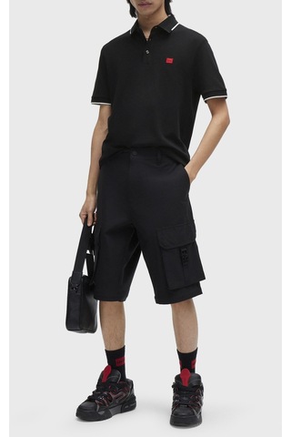 Hugo Erkek Polo Yaka T Shirt 50490775 002 Siyah