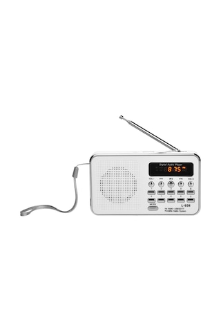Xindoker "l-938 Taşınabilir Fm Radyo & Mp3 Çalar - Yüksek Ses Kalitesi, Usb/sd Kart Desteği, Kulaklık Çıkışı"