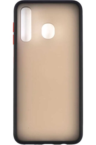 Huawei P30 Lite Kılıf Zore Fri Mat Yüzey Renkli Kenar Kılıf