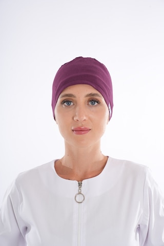 Düz Mürdüm Renk Doktor Hemşire Aşçı Hastane Medikal Cerrahi Bone