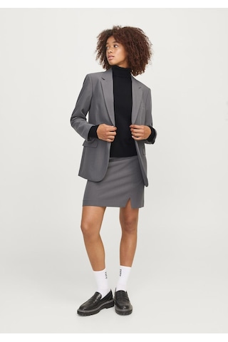 Jack & Jones Kadin Bogazli Uzun Kollu Kazak - Ada 12258813 Black Siyah