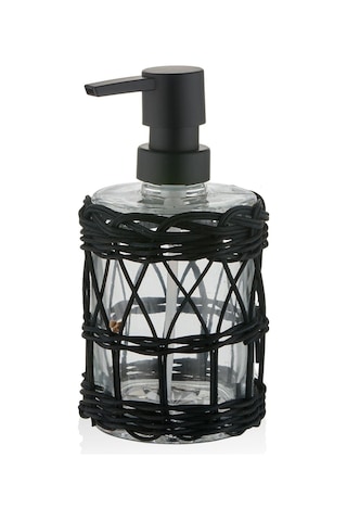 The Mia Rattan Sıvı Sabunluk Siyah 330 Ml Sbn0074