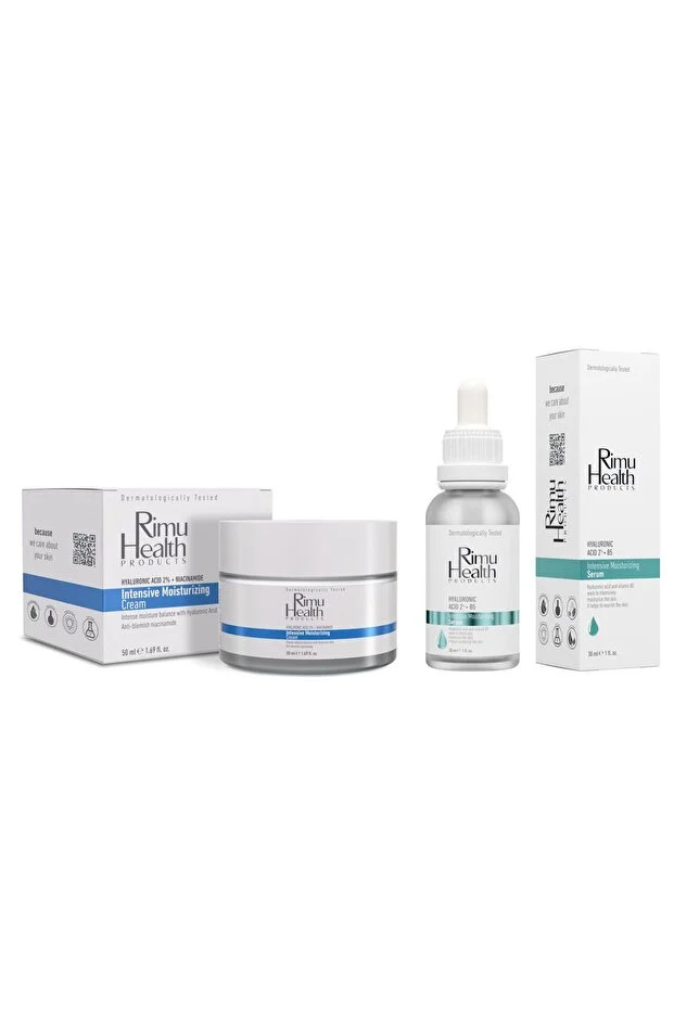 Rimu Health Products Tüm Cilt Tiplerine Özel Ekstra Yoğun Nemlendirici Ve Yaşlanma Karşıtı Cilt Bakım Seti