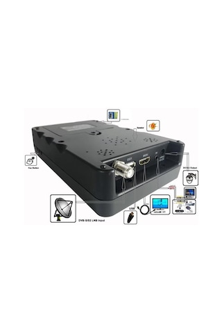 Magbox Mg-368hd 3.5'' İnç Full Hd Lcd Ekranlı Görüntülü Dijital Uydu Yön Bulucu