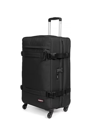 Eastpak Büyük Boy Valiz Ultra Hafif, Geniş Hacimli, Dayanıklı Kumaş, Sessiz Tekerlekli Ek0a5bfk0081 Siyah