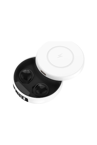 X6ws Mini Gürültü Azaltma Dijital Ekran Tws Kablosuz Bluetooth Kulaklık Siyah