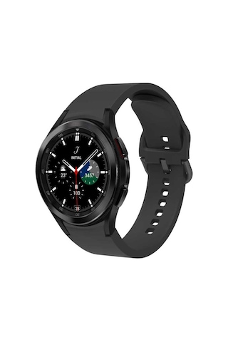 Galaxy Watch 4 Classic 42mm Krd-50 Uyumlu Kordon Lofy Siyah