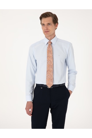 Pierre Cardin Erkek Açık Mavi Gömlek Basic 50316742-vr003 Açik Mavi