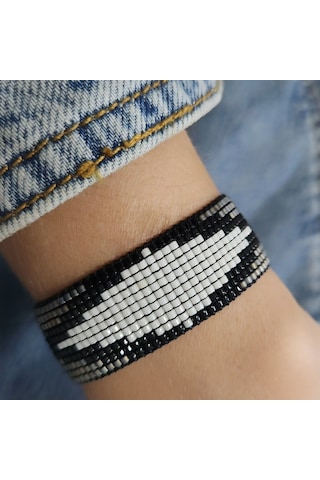 Harmel Jewelry Miyuki Grey Bileklik Çok Renkli