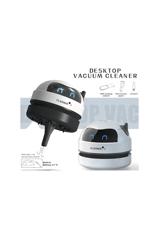 Savoringdetails Masaüstü Temizleyici Elektrikli Süpürge Masa Süpürgesi Mini Elektrikli Süpürge A