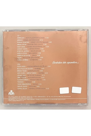 Bülent Ortaçgil Için Söylenmiş Bülent Ortaçgil Şarkıları Çift Cd Orjinal Dönem Baskı