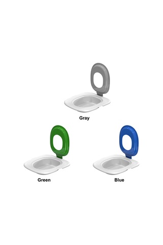 Maiyame Kedi Tuvalet Eğitici Seti - Çift Katlı Çıkartılabilir Kedi Tuvaleti Eğitimi, Yeniden Kullanılabilir, Tüm Tuvaletlere Uyumlu Yeşil