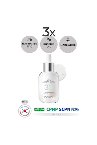 Hamel 3X Vita Aurora Leke Karşıtı Serum 30 ML