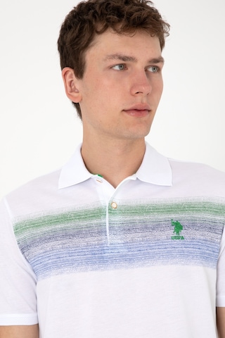 U.S. Polo Assn. Erkek Regular Fit Polo Yaka Mavi Tişört 50300365-VR036
