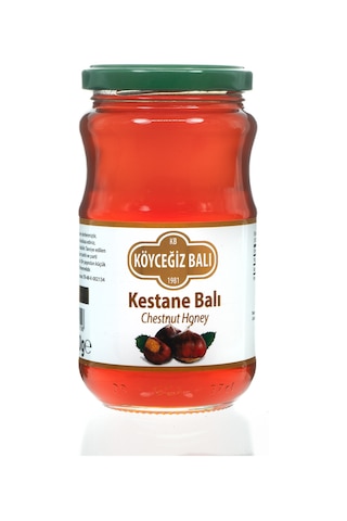 Köyceğiz Balı Kestane Balı Cam Kavanoz 450 G