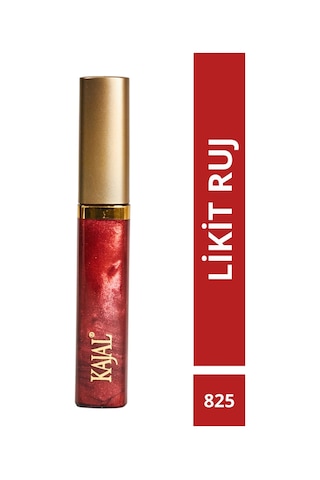 Likit Dudak Parlatıcısı Ruj & Liquid Lipstick No:825 Kırmızı
