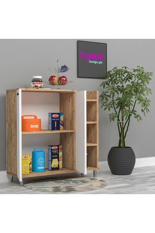 Engin Çok Amaçlı Dolap Mdf Sis Gri