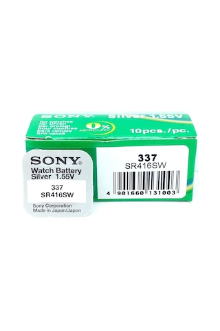 Sony 337 SR416SW Saat Pili 10'lu