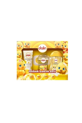 Dalin Bebek Bakım Seti 4 Parça Kutulu Yenidoğan X 2 Set