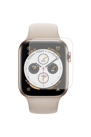 ECR Apple Uyumlu Watch Seri 6/SE/5/4 (44mm) ile HD ŞEFFAF Ekran Koruyucu Film Neo Flex (2 Adet)