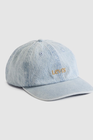 Levi's Club Logo Im Cold In Here Hat Light Indigo Erkek Şapka-24624 Açık Mavi