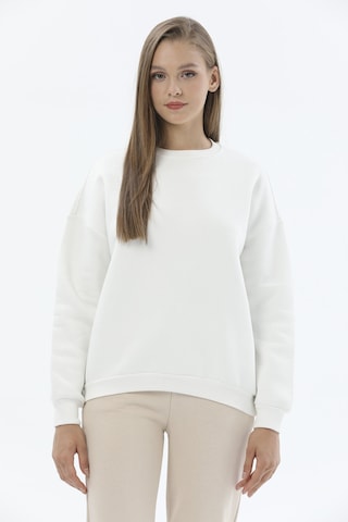 Kadın Sweatshirt 2424bs130836 Ekru